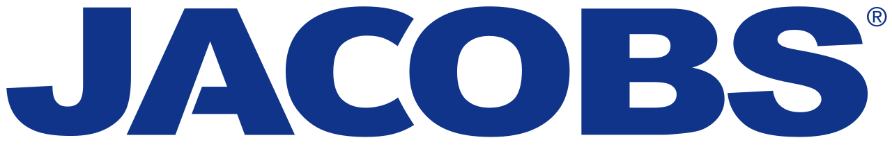 Logo of Jacobs, a satisfied client of Elevated Angles drone services