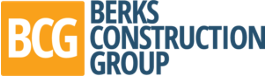 Logo of Berks Construction Group, a satisfied client of Elevated Angles drone services