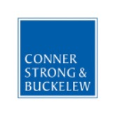Logo of Conner Strong & Buckelew, a satisfied client of Elevated Angles drone services