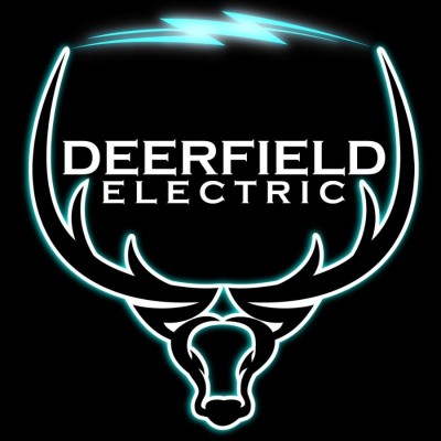 Logo of Deerfield Electric, a satisfied client of Elevated Angles drone services
